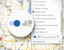 Commercial vehicles toggle